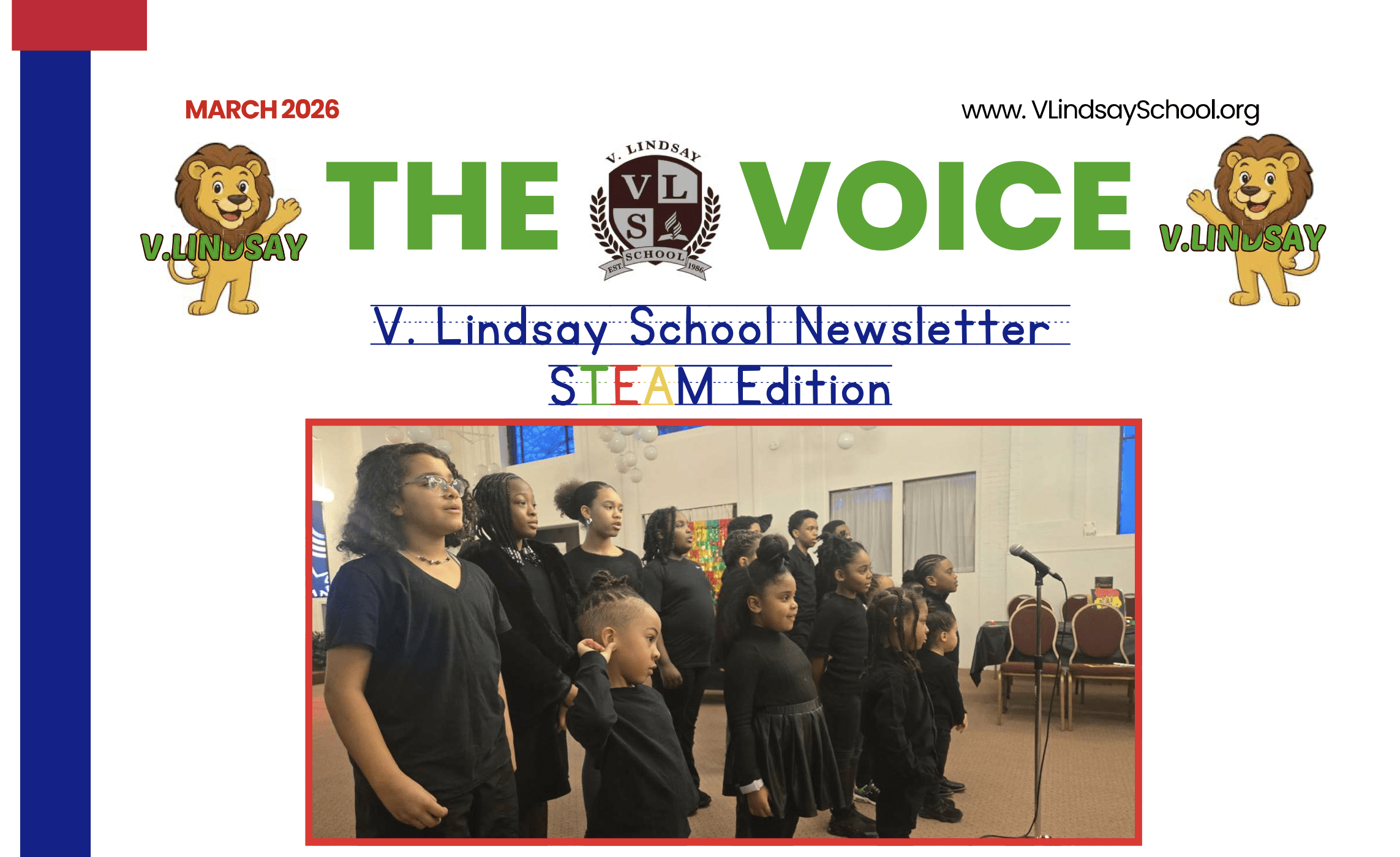 Featured image for “V. Lindsay School Newsletter March 2026”