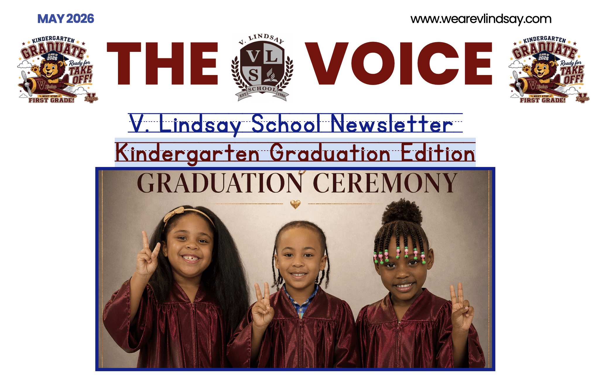Featured image for “The Voice – Kindergarten Graduation Edition”